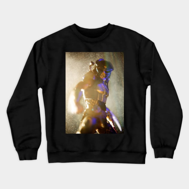 Fugitive Predator Stare Down Crewneck Sweatshirt by Mikes Monsters